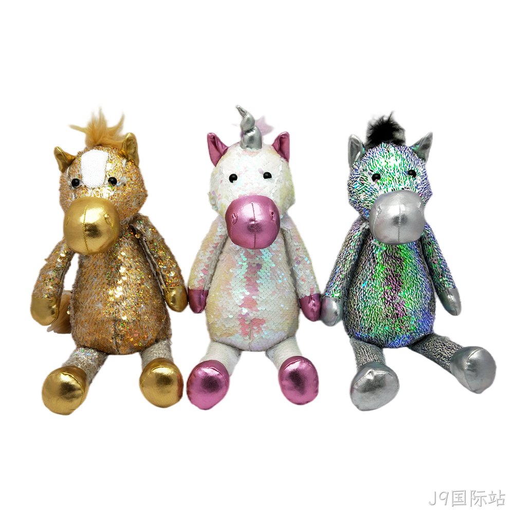亮片马